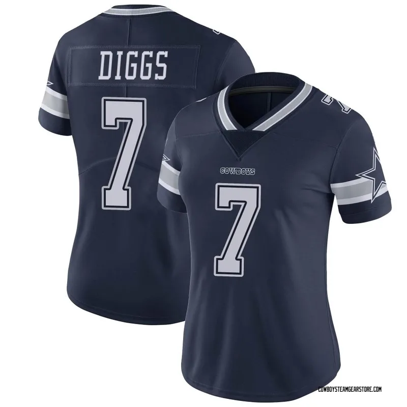 Trevon Diggs Dallas Cowboys Women's Navy by Backer T-Shirt 