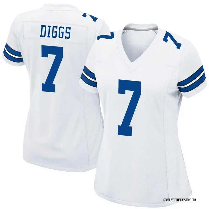 Nike Men's Dallas Cowboys Trevon Diggs #7 Vapor Limited White