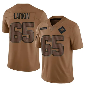 Youth Nike Dallas Cowboys Austin Larkin Brown 2023 Salute To Service Jersey - Limited