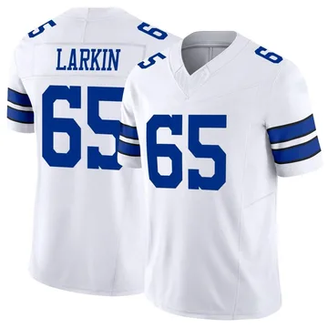 Youth Nike Dallas Cowboys Austin Larkin White Vapor F.U.S.E. Jersey - Limited