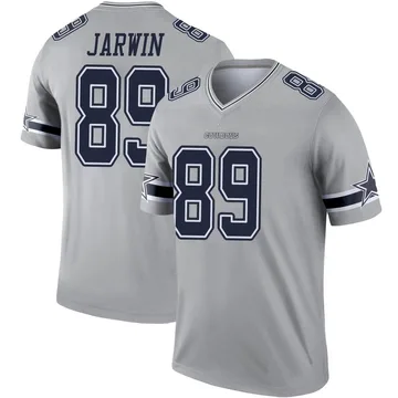 Blake Jarwin Dallas Cowboys Women's Navy by Distressed Name & Number  Tri-Blend V-Neck T