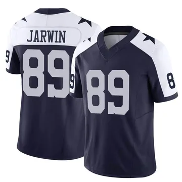 Blake Jarwin Dallas Cowboys Women's Navy by Distressed Name & Number  Tri-Blend V-Neck T