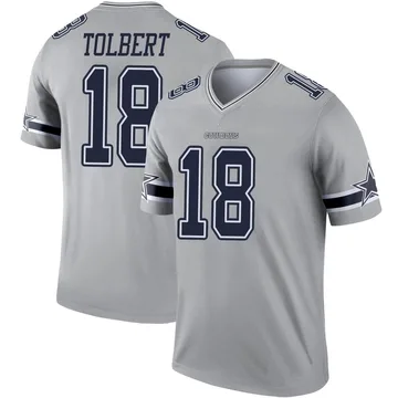 Dallas Cowboys Jalen Tolbert 18 White Vapor Limited Jersey - Bluefink