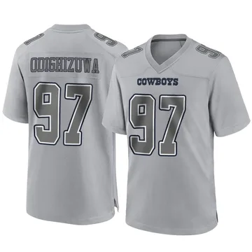 Nike Osa Odighizuwa Dallas Cowboys Legend White Color Rush Jersey