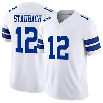 Nike Roger Staubach Dallas Cowboys Legend Gray Inverted Jersey - Men's