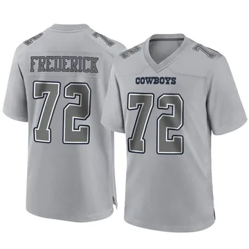 Dallas Cowboys Travis Frederick Gray Inverted Legend Jersey - Dingeas