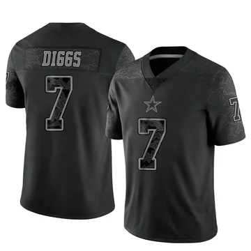 Trevon Diggs Dallas Cowboys Youth Legend White Color Rush T-Shirt